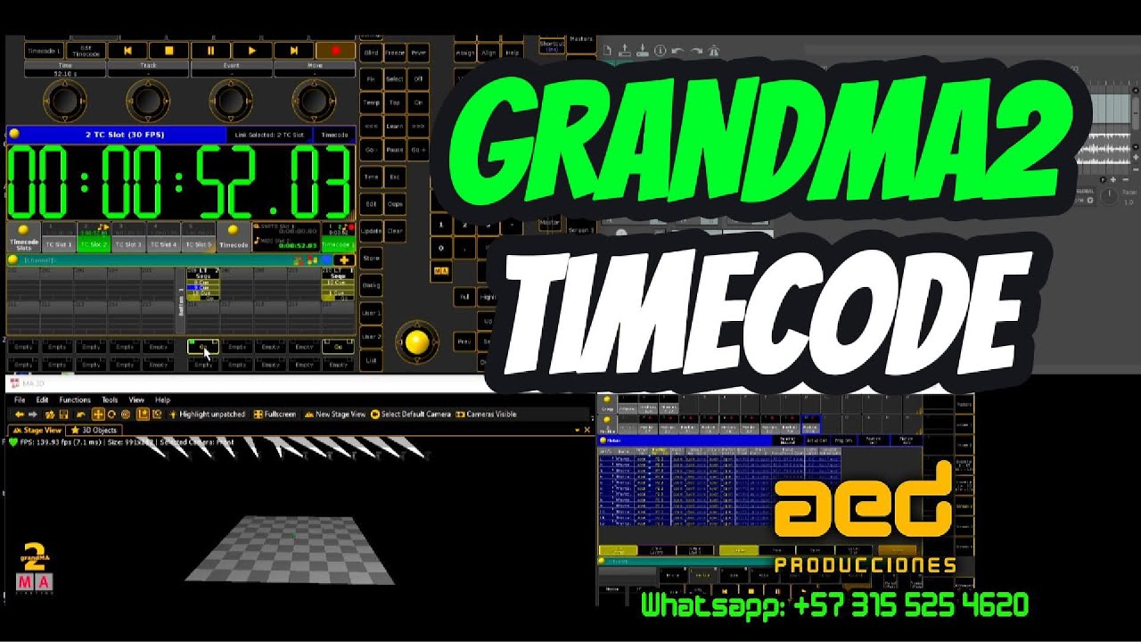 GRANDMA2 TIMECODE