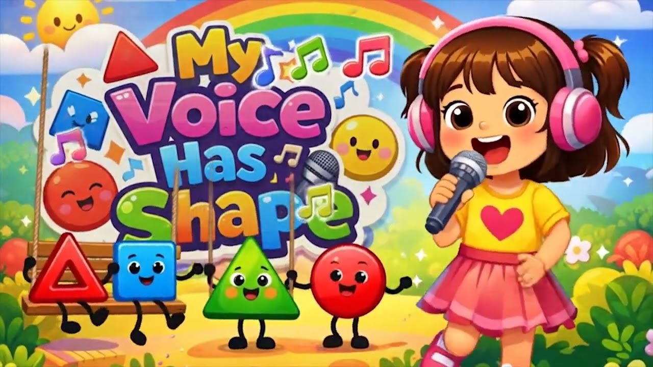 My Voice Has Shap 🎵  | Fun Kids Song | Ayla Kids