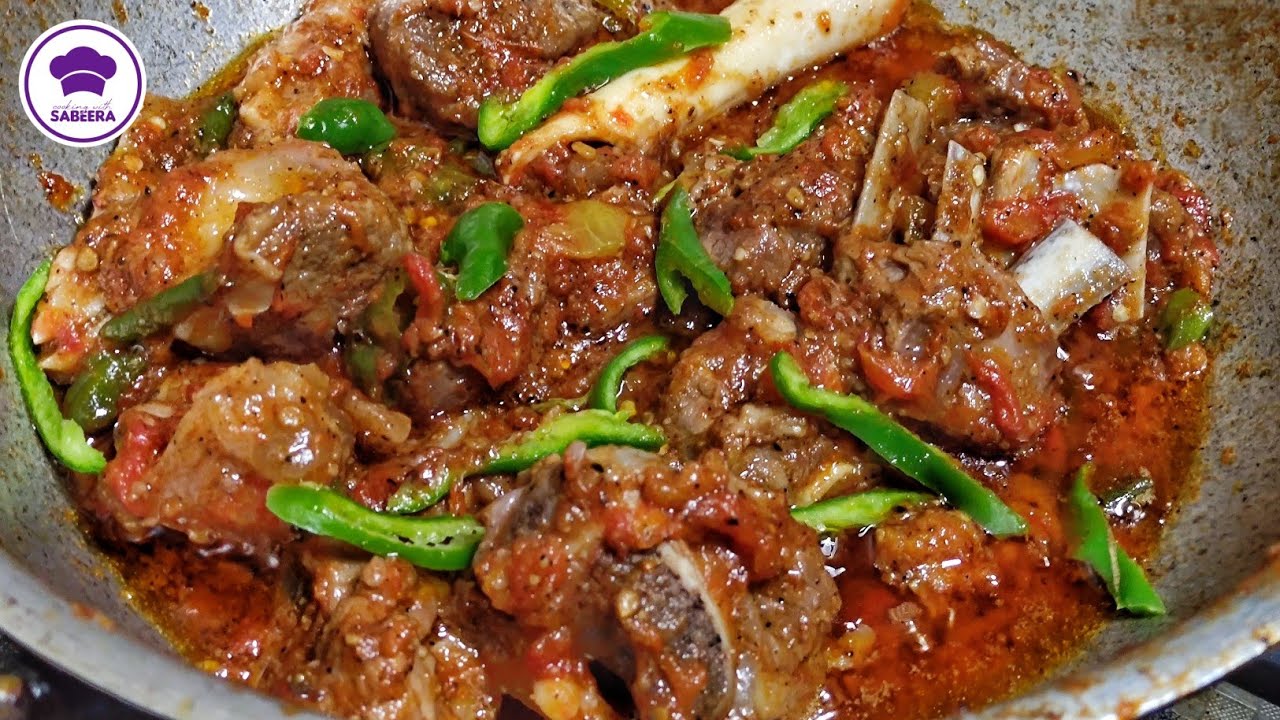 Shinwari Mutton Karahi Recipe | Authentic Peshawari Shinwari Karahi | Mutton Karahi Recipe