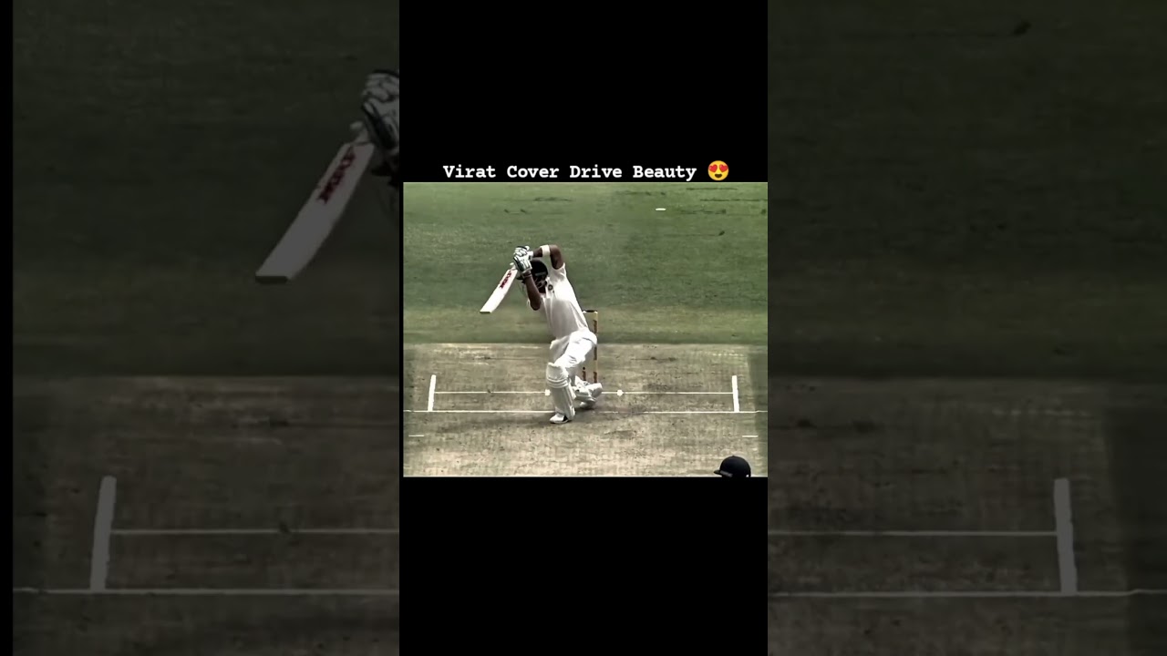 Virat Kohli cover drive 
