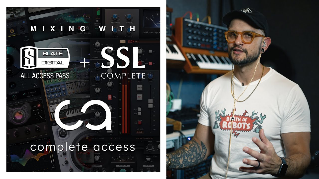 Полный доступ: микширование с плагинами Solid State Logic и Slate Digital
