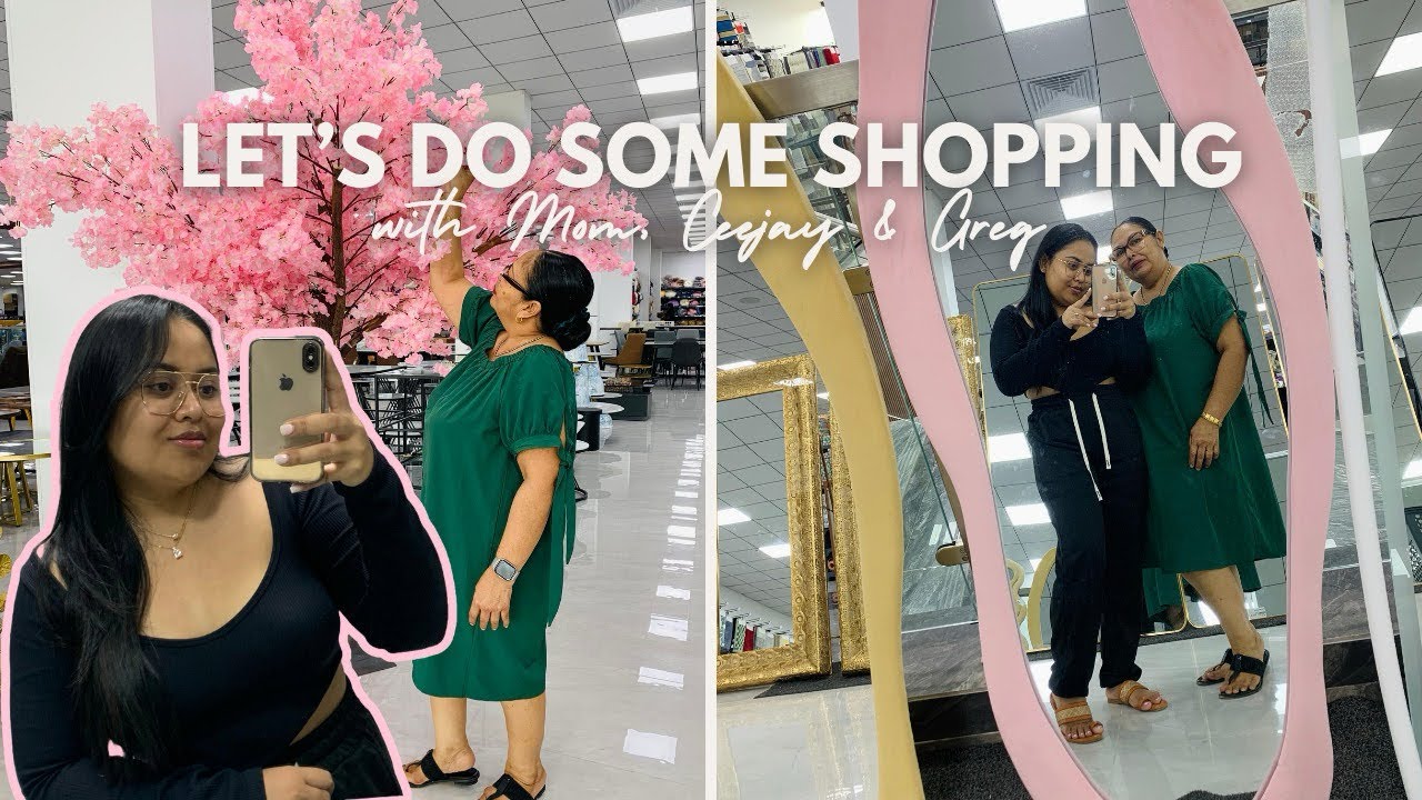 LET’S DO SOME SHOPPING