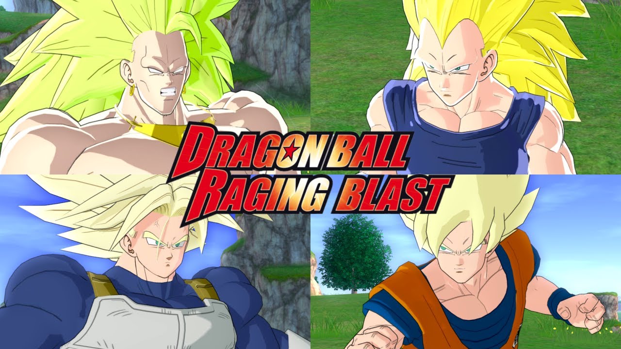 Dragon Ball Raging Blast - All Character Intros (4K 60FPS)