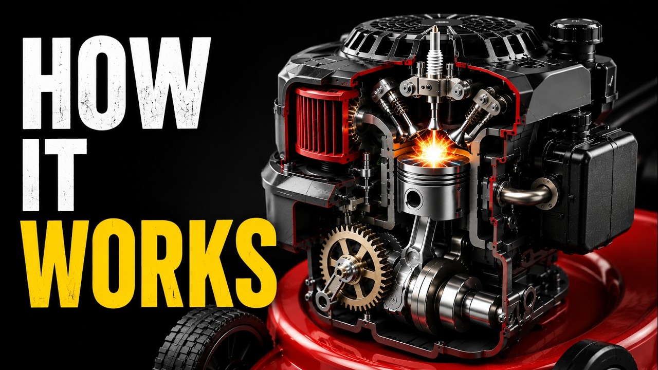 &ldquo;How a 4-Stroke Lawnmower Engine REALLY Works&rdquo;(by Craig Kirkman)
