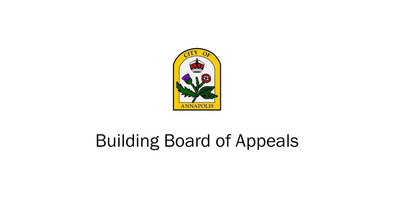 Building Board of Appeals August 4 2020
