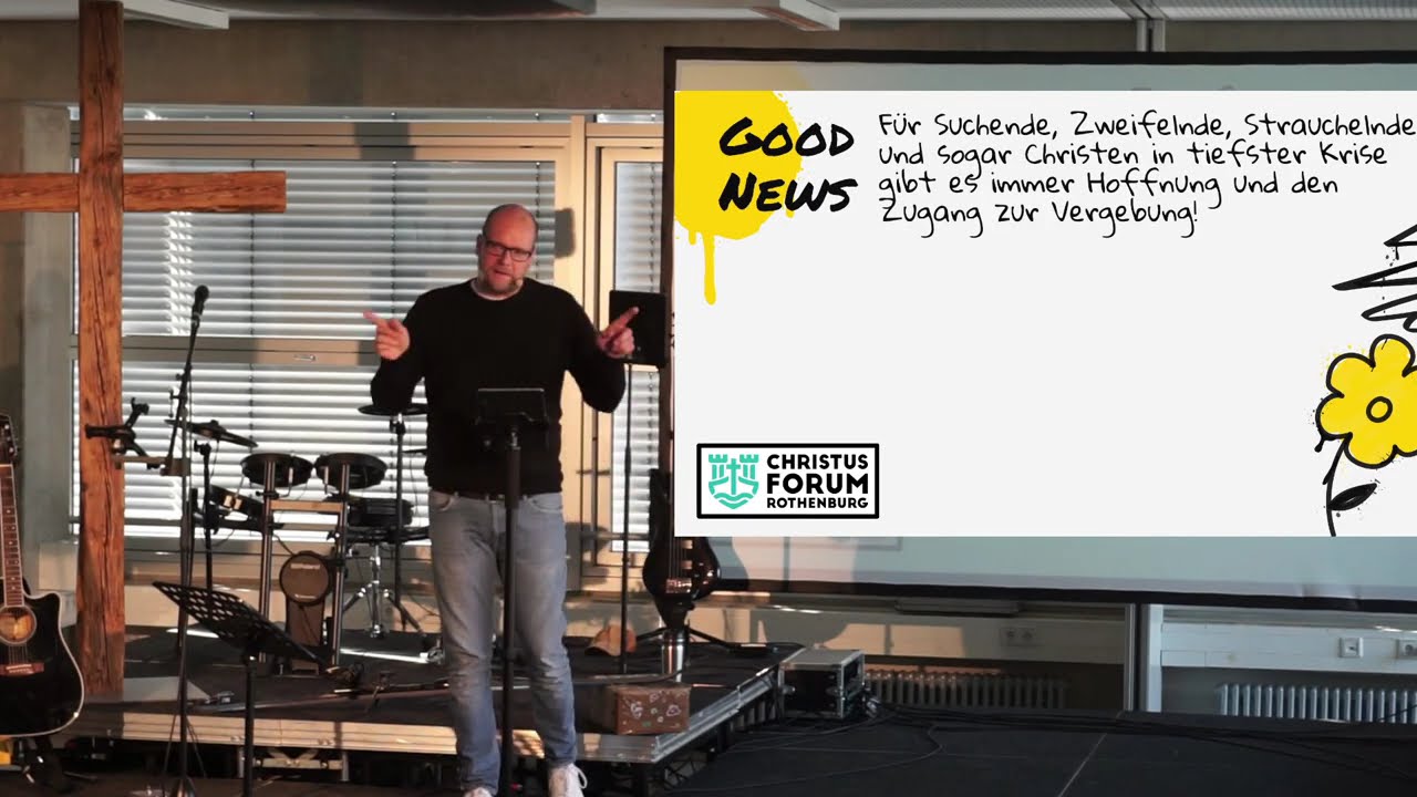 Gottesdienst - Hilfe! Habe ich gegen den Heiligen Geist gesündigt? - Predigt mit Tobias Reeber