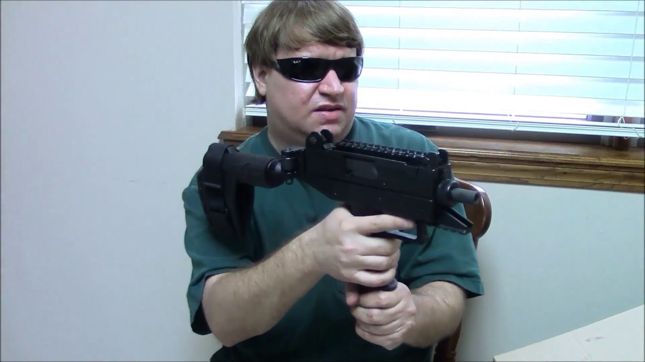 Israeli IWI Uzi Pro Pistol with IWI Brace Review