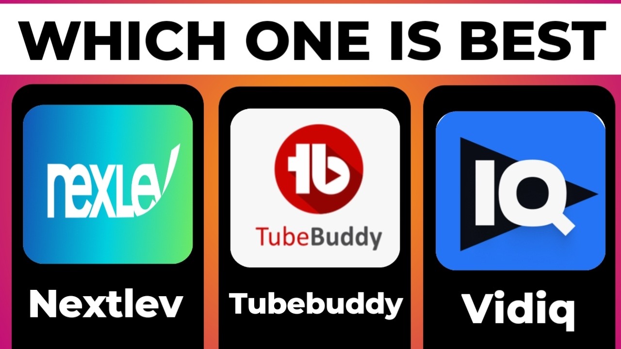 Nexlev, VidIQ и TubeBuddy &mdash; сравнение лучших инструментов для продвижения на YouTube.