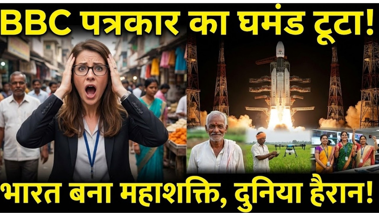 BBC पत्रकार भारत का मज़ाक उड़ाने आई थी, लेकिन ISRO वैज्ञानिक ने उसे रुला दिया #MotivationalStory