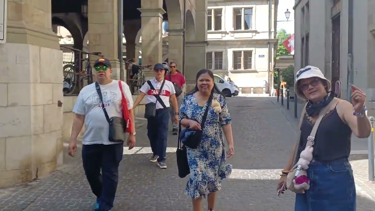 Geneva Switzerland ...Walking Tour June 2025