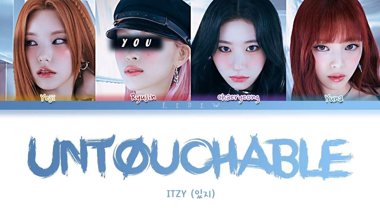 ITZY || Untouchable but you are Ryujin (Color Coded Lyrics Karaoke)