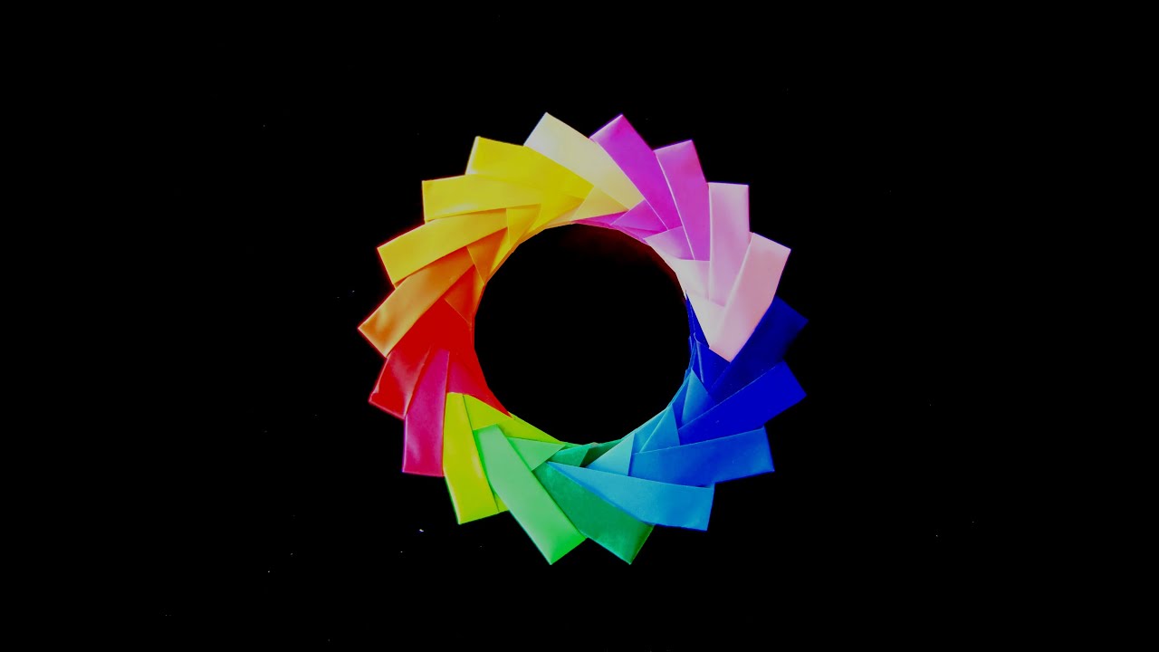 How to make an Origami Ring from Mette units