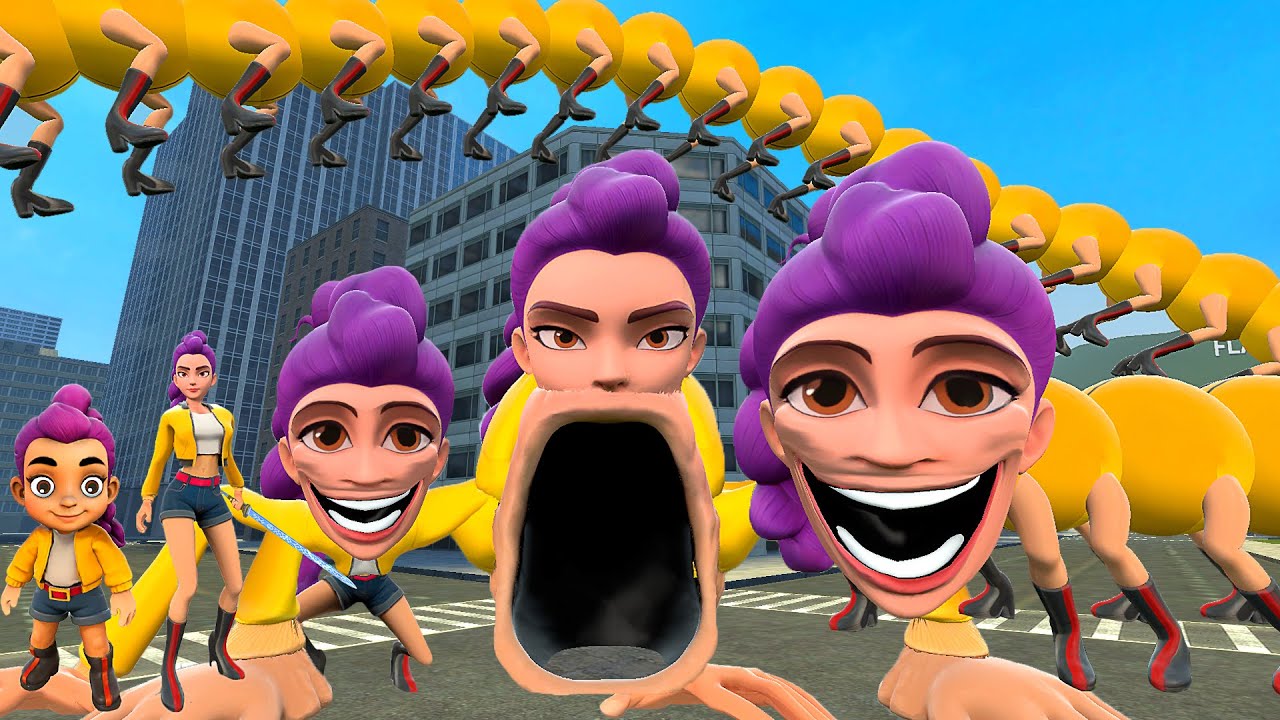 NEW EVOLUTION OF ROBLOX HUNGRY RUMI WORM & INNYUME SMILEY'S AND SHIN SONIC TAPES in Gmod!!