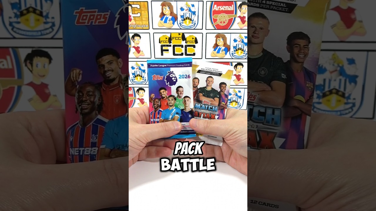 TOPPS PREMIER LEAGUE 2026 VS MATCH ATTAX 25/26 Pack Battle Opening #shorts