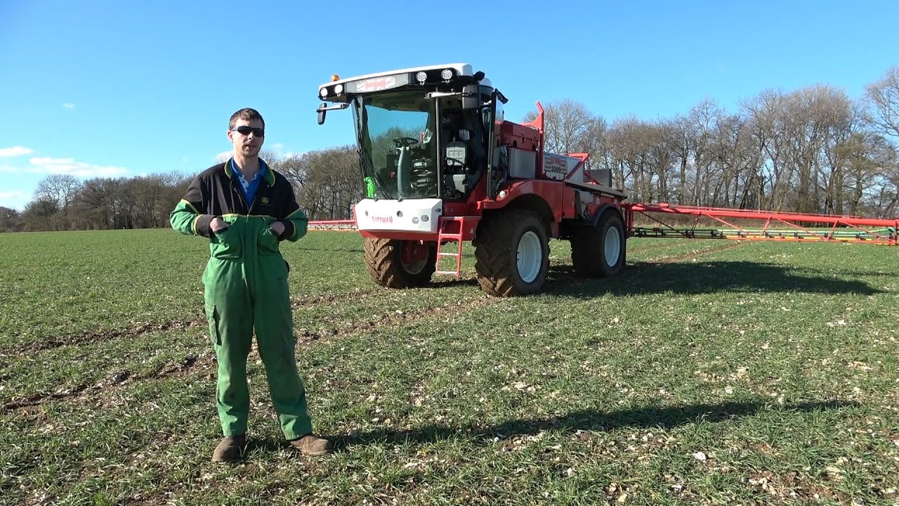 The Bateman in action, drone footage and winter crop update!
