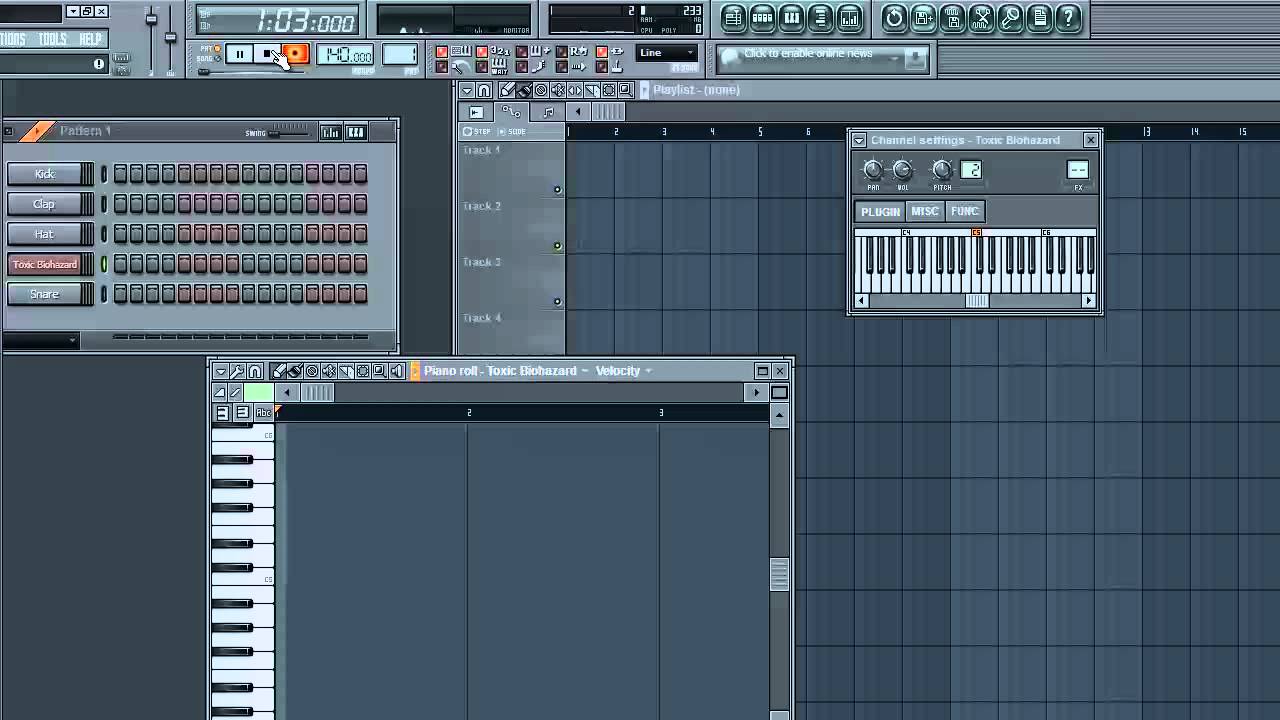 How to Record Computer Keyboard in FL Studio 9