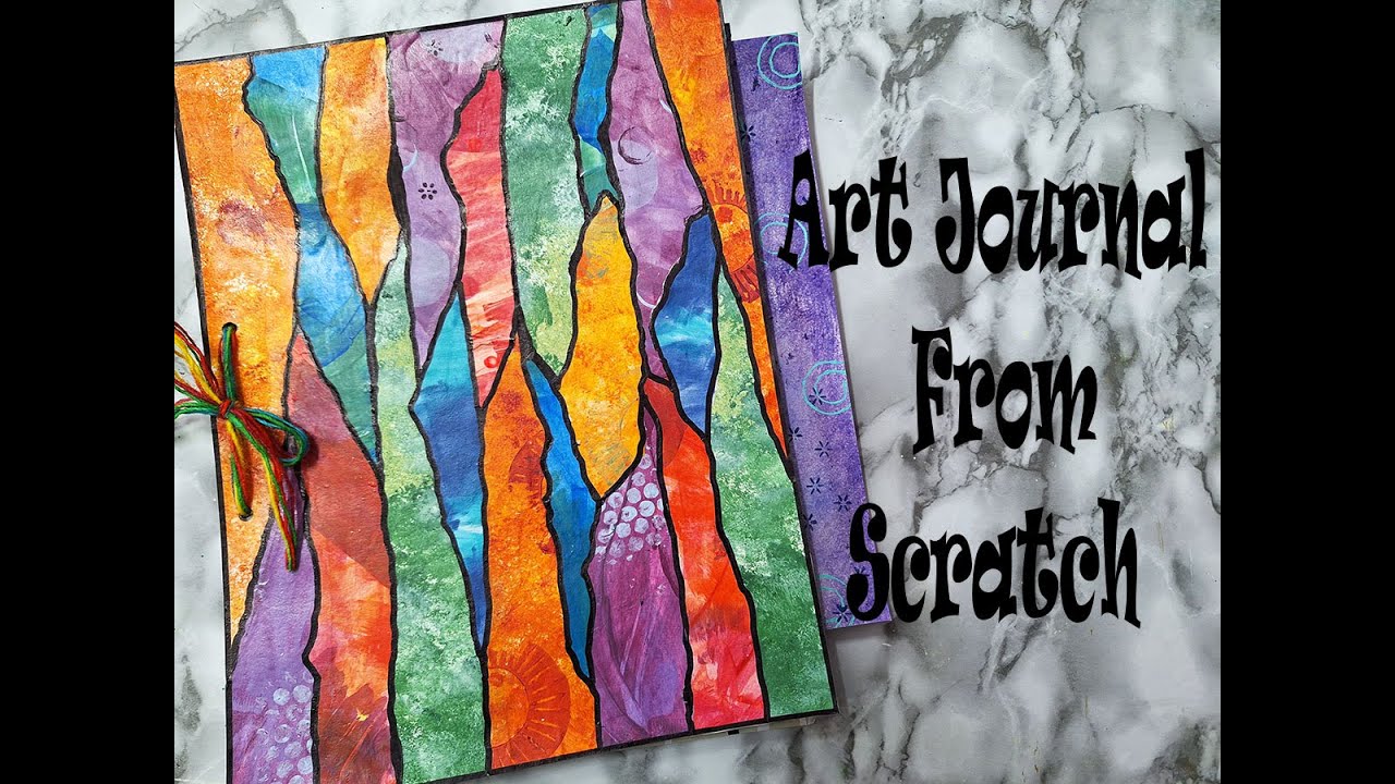 Art Journal From Scratch With Limited Supplies #2.96