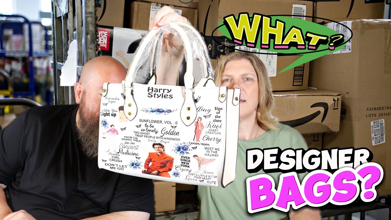 I bought 20 POUNDS of LOST MAIL Packages - DESIGNER BAGS ???