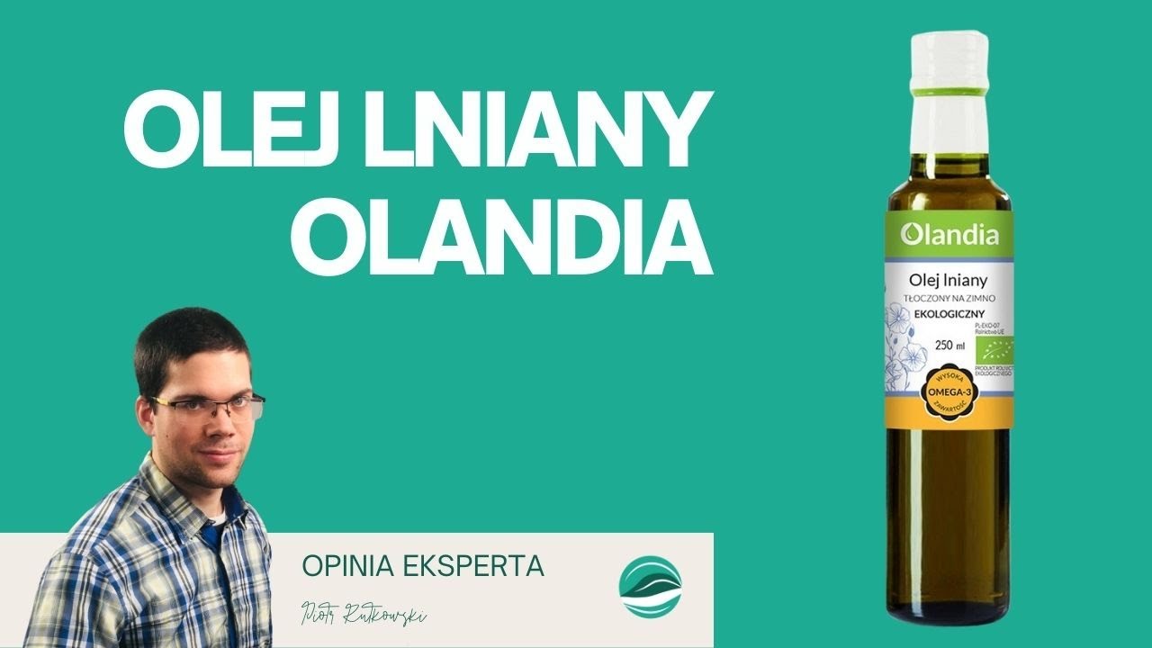 Olej lniany tłoczony na zimno, Olandia | Opinia eksperta 😎 | Jedz dobrze by Młynarski