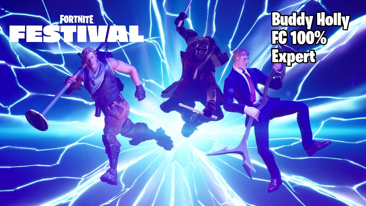 The Joneses FC 100% Buddy Holly Expert on Lead in Fortnite Festival!!