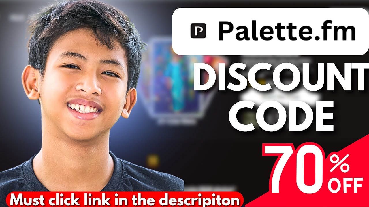 🎨 Palette fm Discount Code To Get 70% OFF On All Plans | Palette fm Discount 🌈