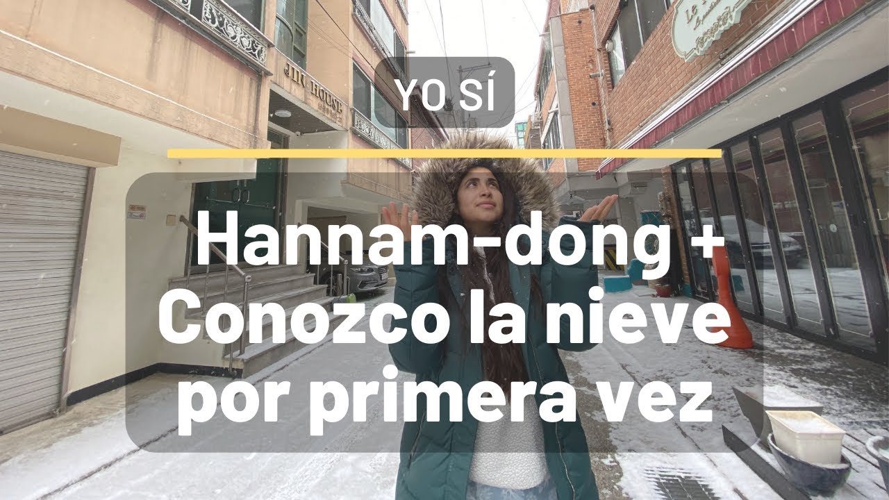 Caminando por Hannam-dong / Conozco la nieve por primera vez