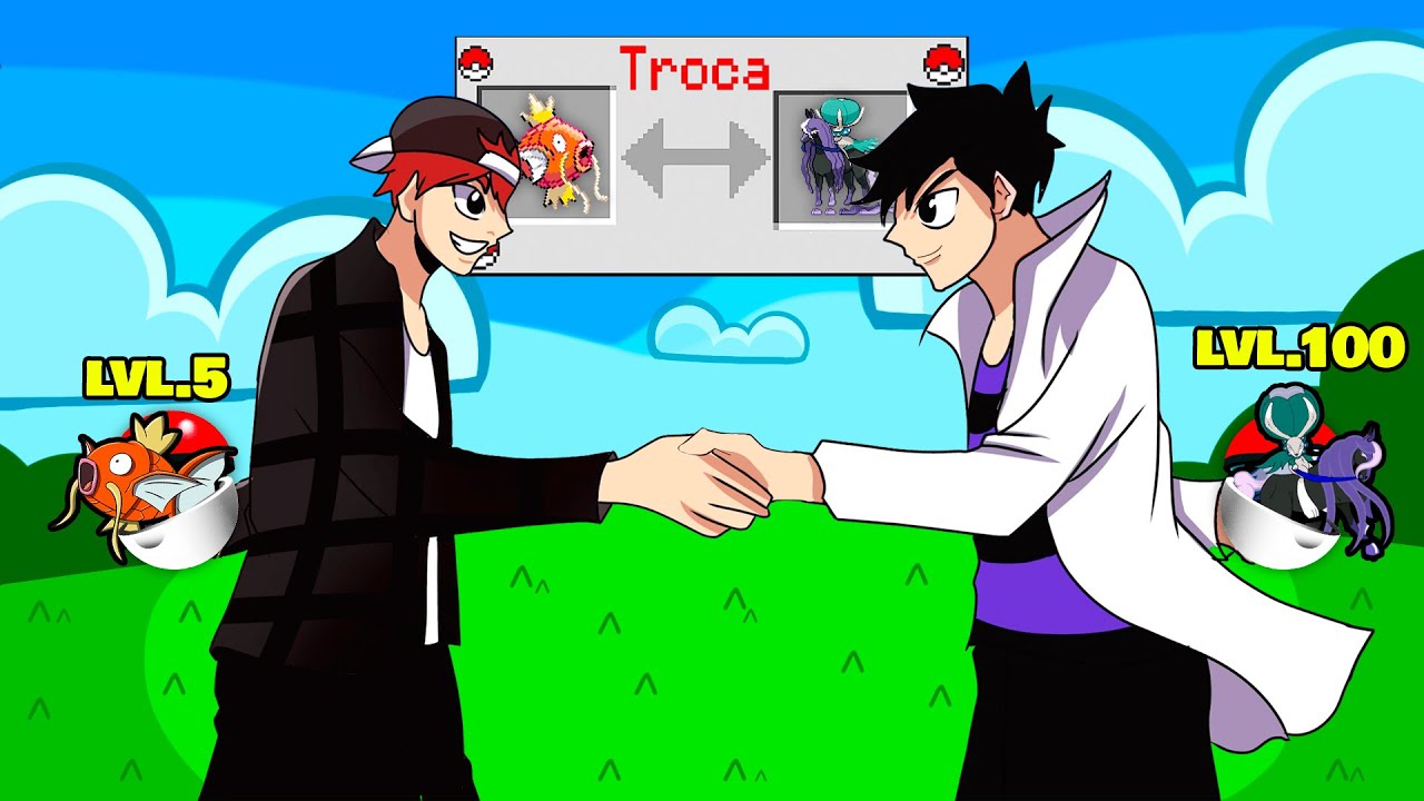 Troque Os Pokémon Sem Saber no Minecraft Pixelmon