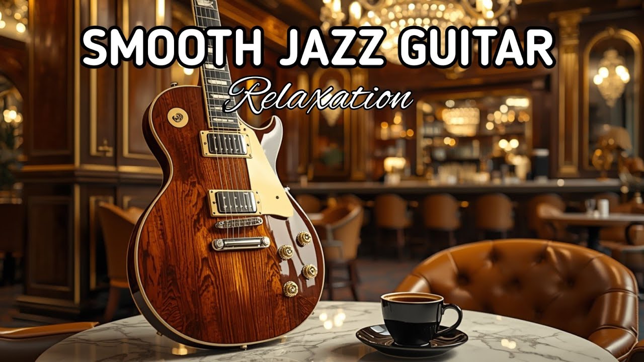 Smooth Jazz Guitar - Elegant Jazz Guitar Instrumental | Calm Background Music for Relaxation