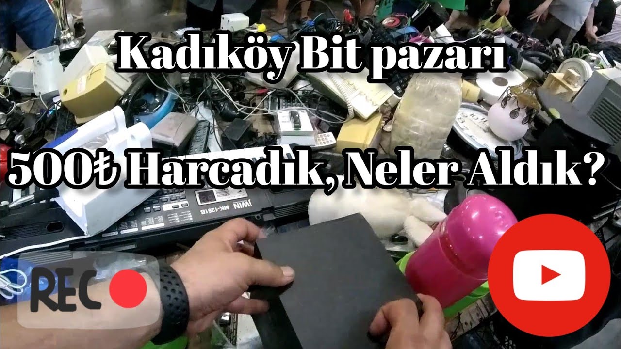Kadıköy Bit pazarı 500 ₺ Harcadık, Neler Aldık? #trending #subscribe #bitpazarı #like #keşfet  (108)