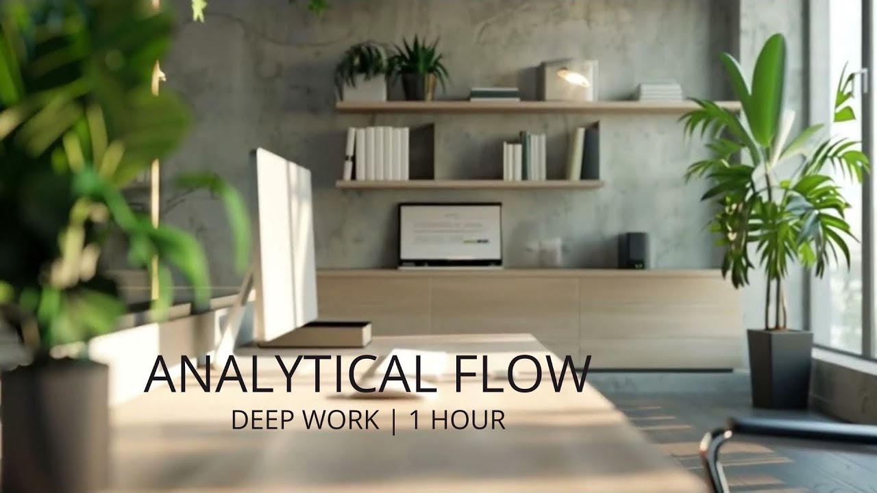 Analytical Focus Music for Deep Work | Cinematic Concentration | 1 Hour
