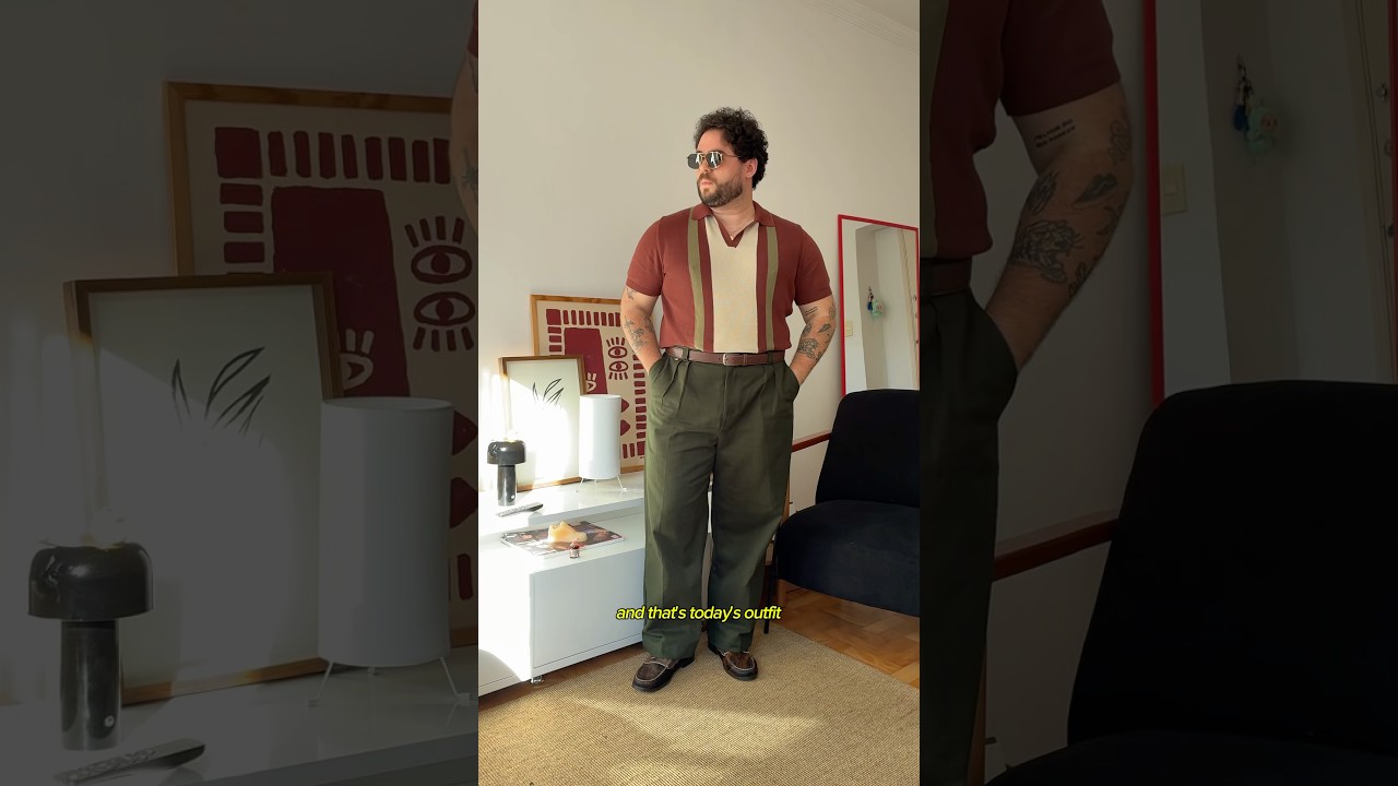 Can Big Guys Wear Old Money Polo Shirts This Summer? #plussizemenswear #summerfashion