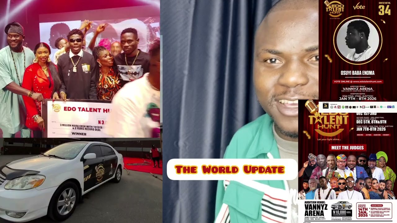 My massage to Destiny Ebague and Esther Edokpayi about the Edo Talent hunt them use to sc@m people 