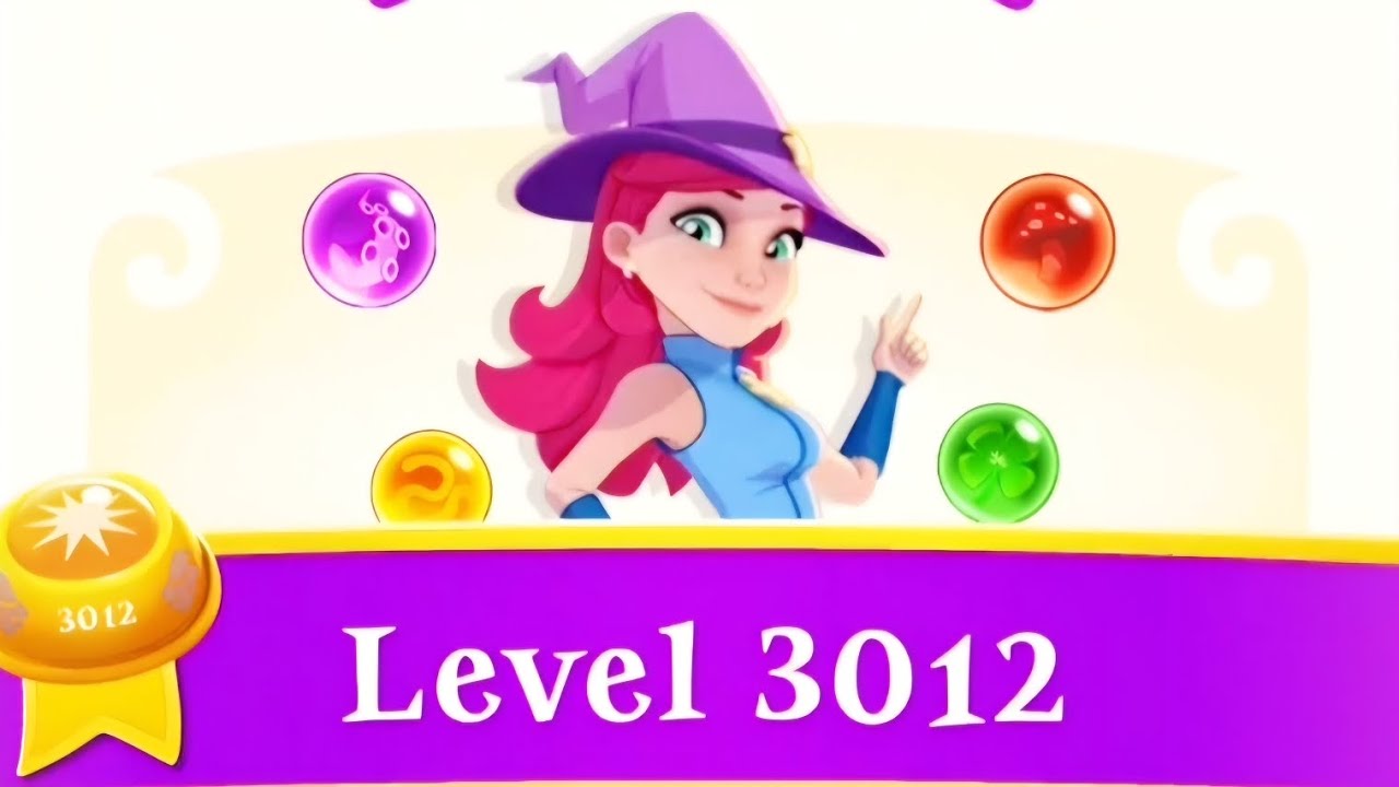 Level 3012 / Magical! + 3Stars! / No Spell! / CH-152 / Bubble Witch 3 Saga Gameplay