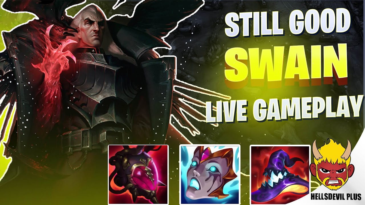 AP Swain Mid всё ещё хорош! — Геймплей Wild Rift HellsDevil Plus