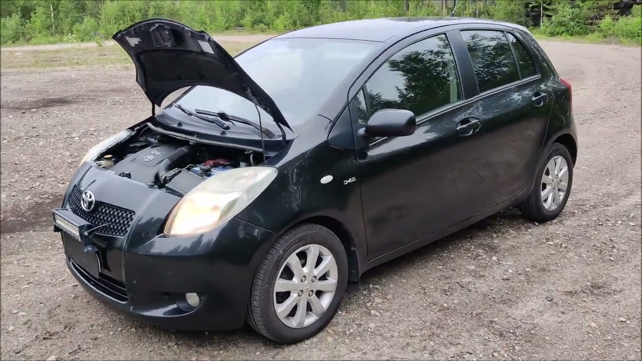 Toyota Yaris 1.4 D4D 2009 (In Depth Tour, Start Up, Engine, Test Drive)