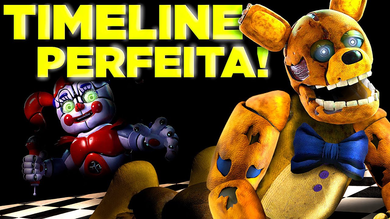 FNAF: A Timeline PERFEITA, Parte 2! (Five Night's at Freddy's)