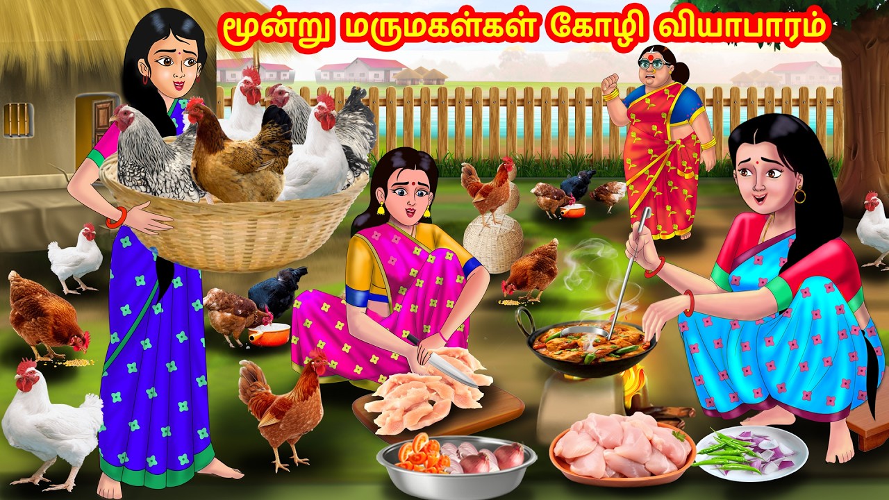 மூன்று மருமகள்கள் கோழி வியாபாரம்| Mamiyar vs Marumagal | Anamika TV