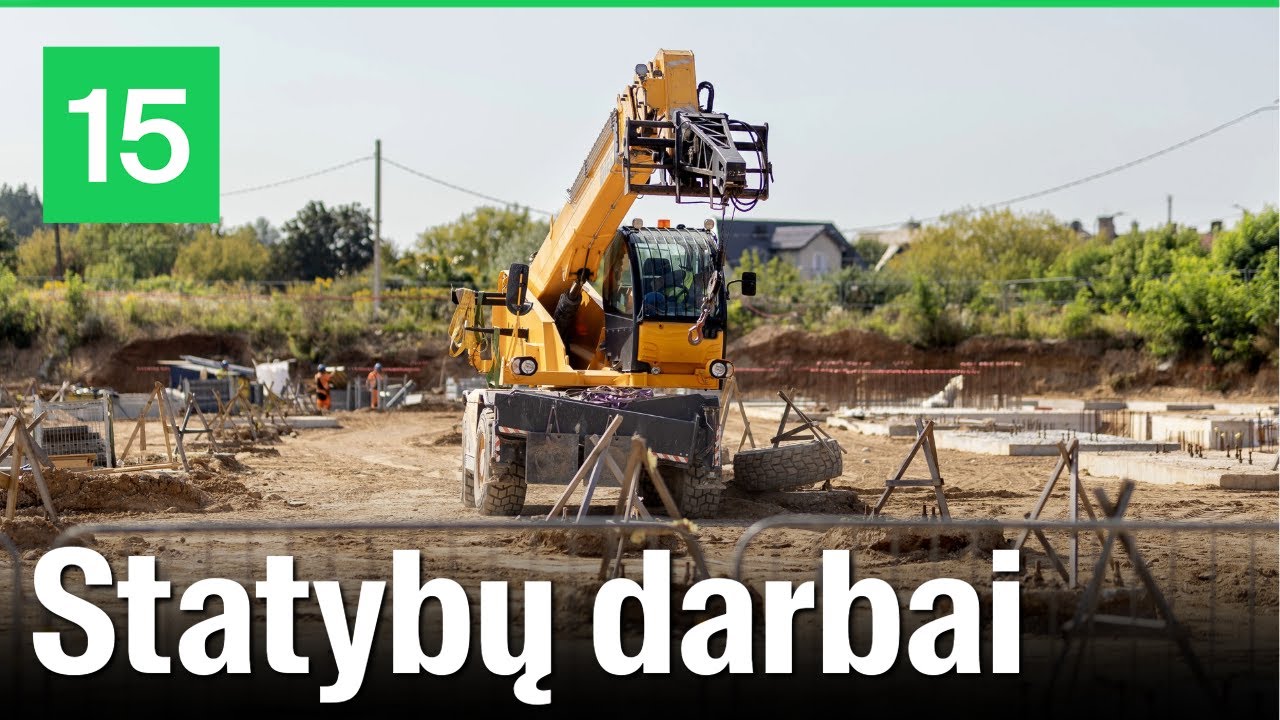 Pamatykite kaip vyksta Nacionalinio stadiono statybų darbai
