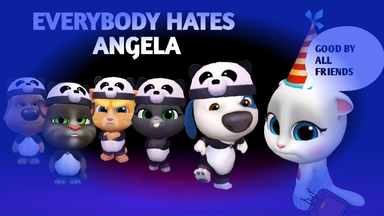 My Talking Tom Friends - AMONG US -  Everybody Hate ANGELA - R.I.P ANGELA🥺