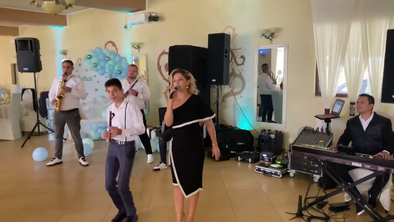 Iliuță de la Jina împreună cu Ionela Pascu - botez MATEI Orăștie 2021