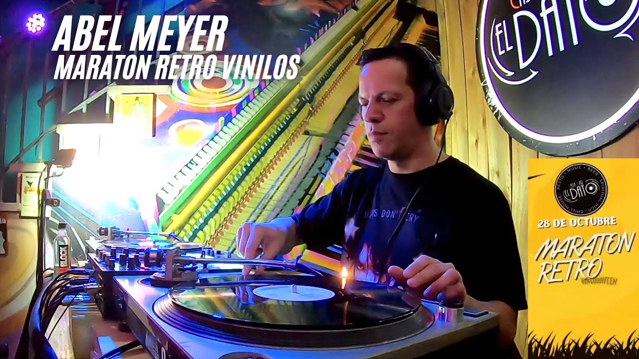 Abel Meyer Vinyl Set Classic 90s 2000s @ Maraton Retro Halloween