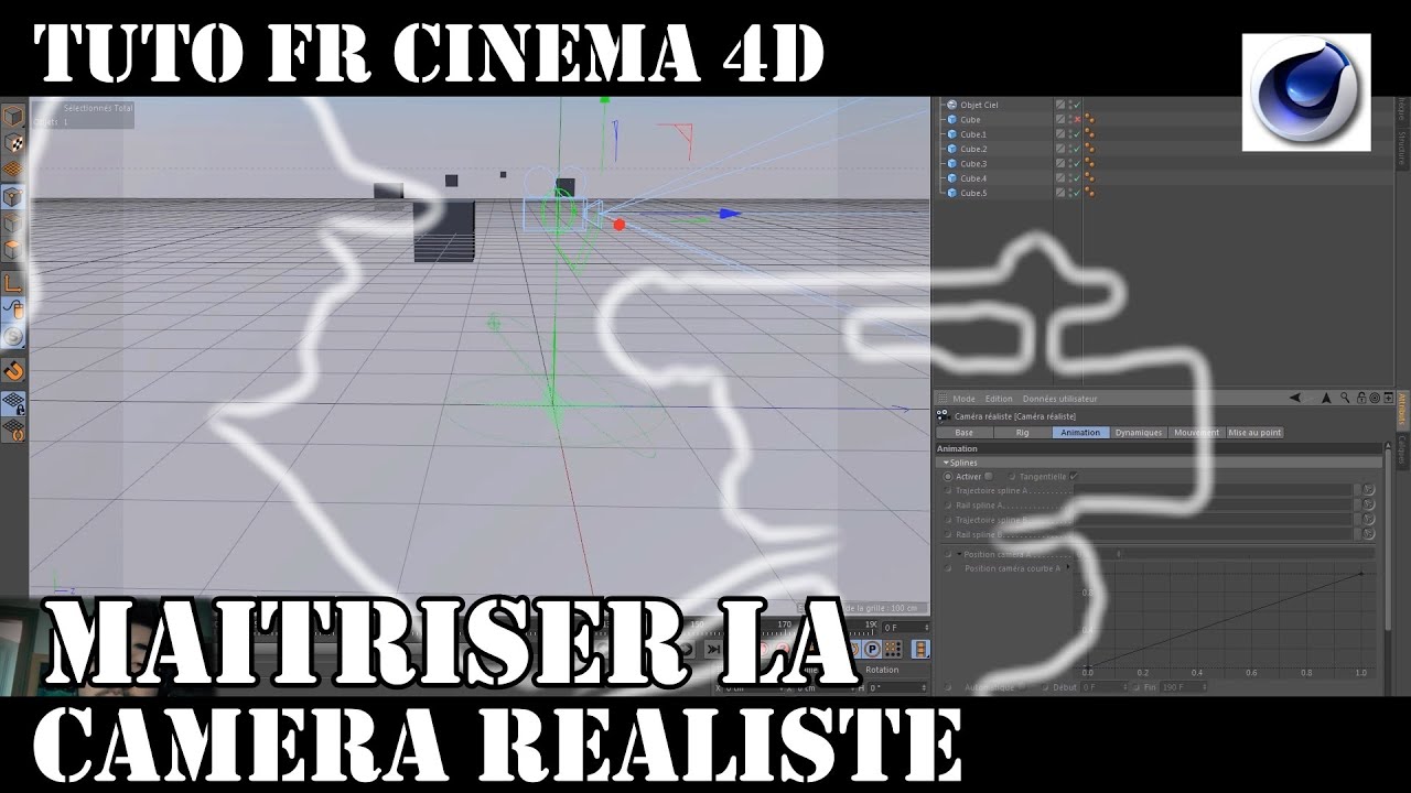 [Tuto Fr Cinema 4D] Maîtriser la caméra réaliste / Tag Motion Caméra | Pour des Animations Pro