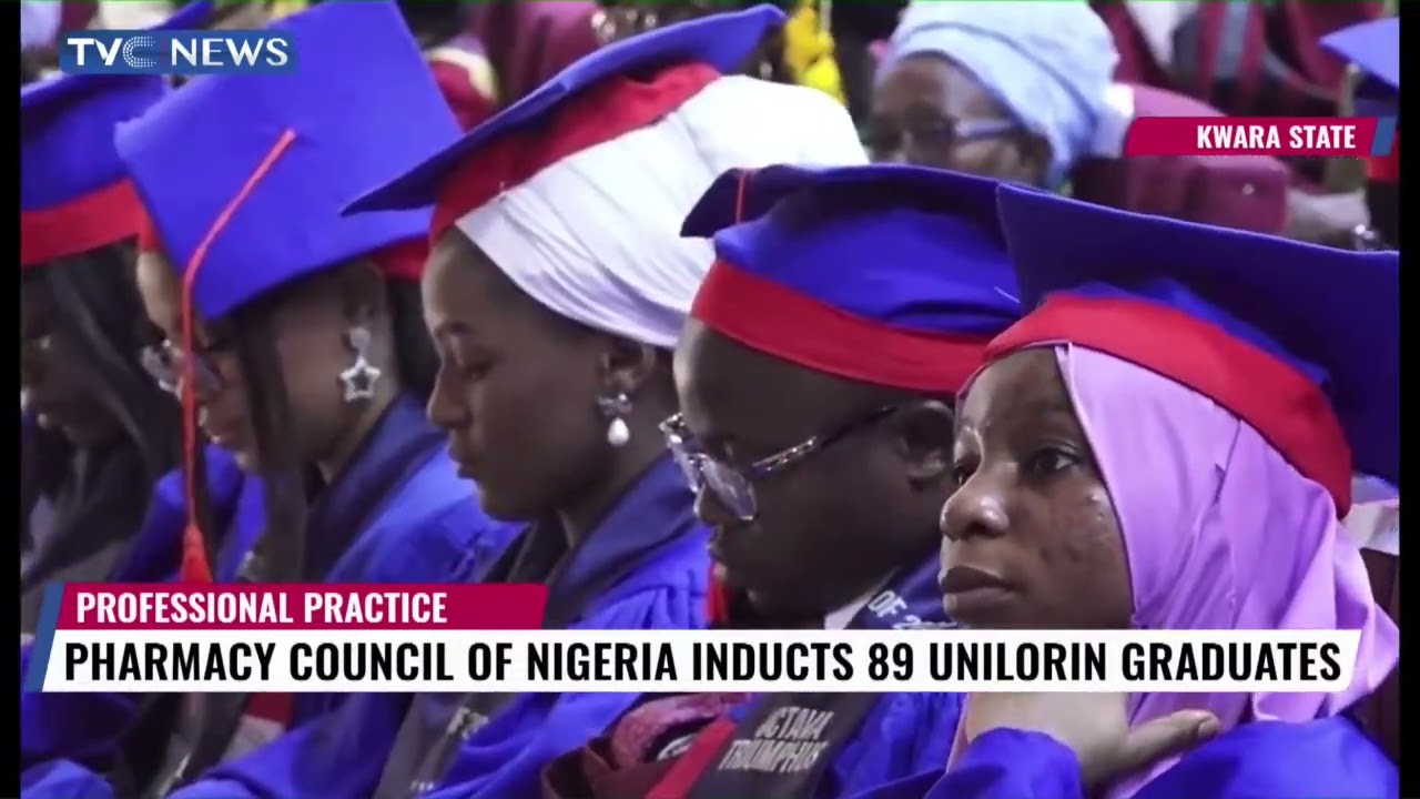 Pharmacy Coucil Of Nigeria Inducts 89 Unilorin Graduates