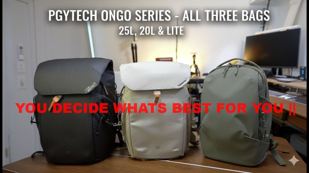 Don't Buy the Wrong One! PGYTECH OneGo Series bags- A Deep Dive