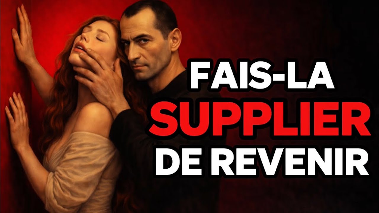 😈 FAIS-LA SUPPLIER DE REVENIR VERS TOI. Partir pour créer du manque et la faire courir après toi