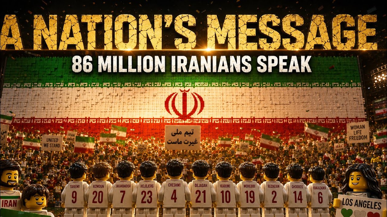The Emotional Message from Iranians to Their 2026 World Cup Team (NEW LEGO VIDEO)