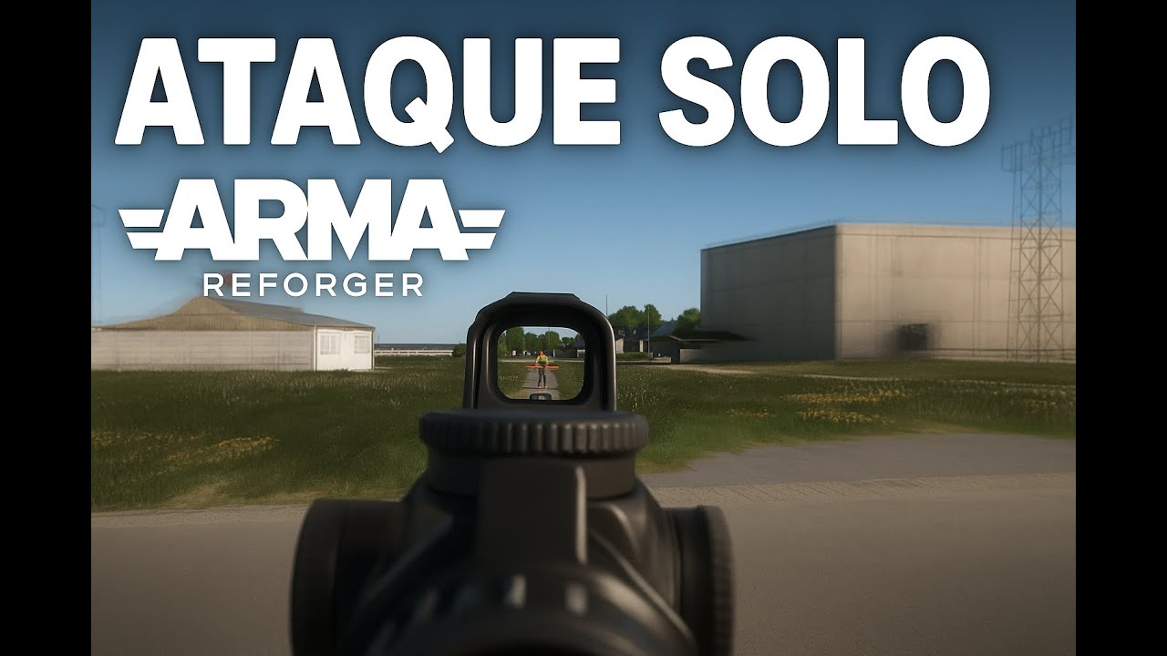 ATAQUE SOLO - ARMA REFORG #gaming #armareforger #simuladormilitar