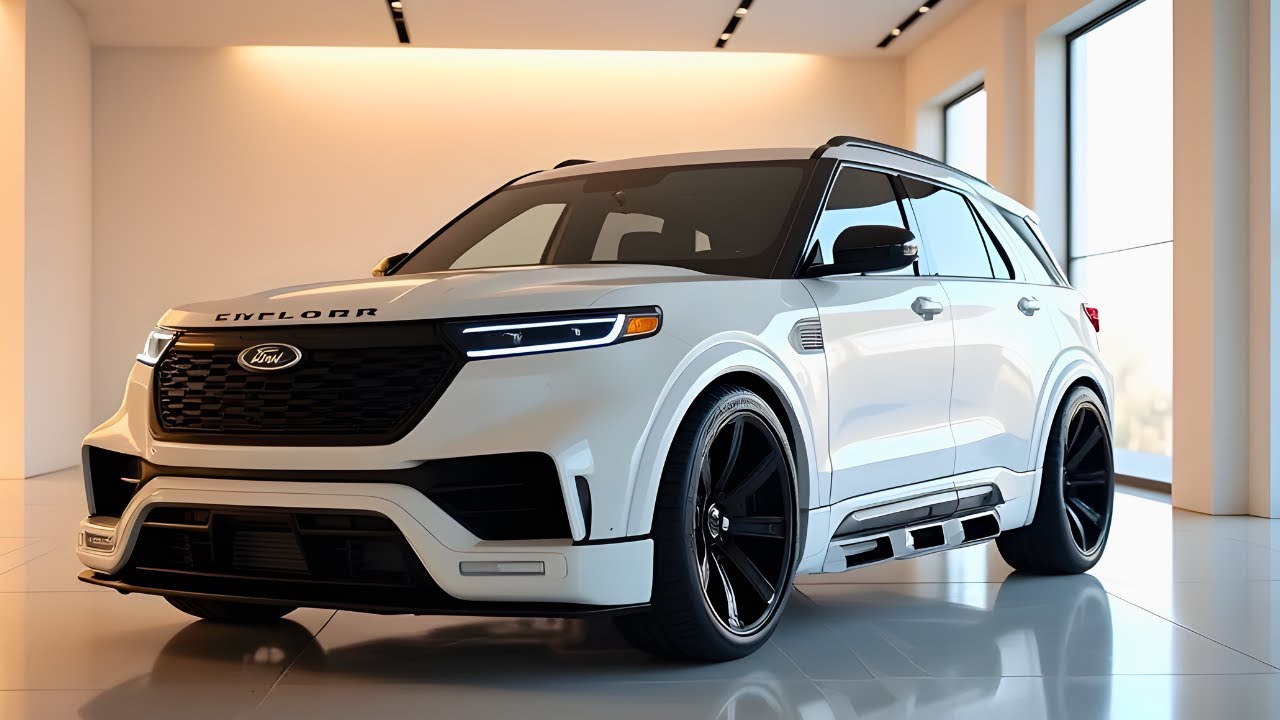 Обзор Ford Explorer Ultra Luxury 2026 года | Смелый дизайн, мощность, характеристики и производит...