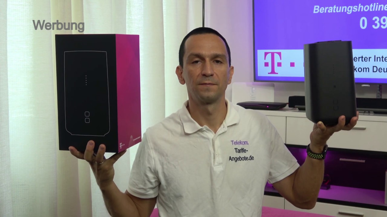 Telekom Speedport Pro  - WLAN Router für MagentaZuhause Hybrid Tarife (DSL mit LTE Datenturbo)