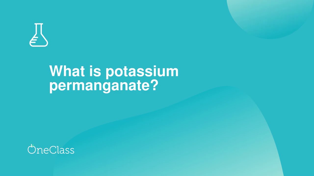 What is potassium permanganate?